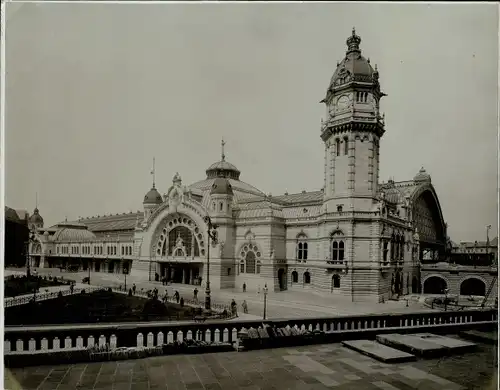 Foto um 1890, Köln am Rhein, Hauptbahnhof