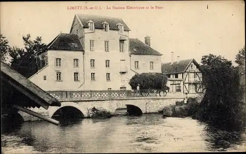 Ak Limetz Yvelines, La Station Electrique, le Pont