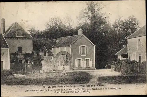 Ak La Thuilerie Yvelines, Hameau de St. Cheron