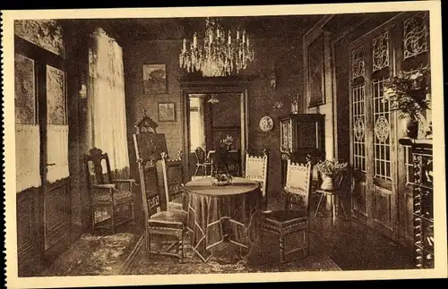 Ak Weimar in Thüringen, Institut Weiss, Empfangszimmer