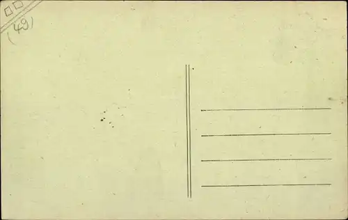 Ak Noyant Maine et Loire, Grande rue