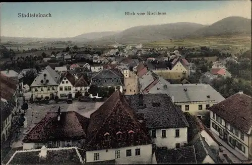 Ak Stadtsteinach Oberfranken, Blick vom Kirchturm