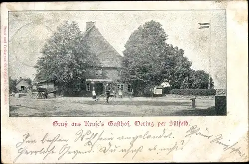 Ak Oering in Schleswig Holstein, Kruse's Gasthof