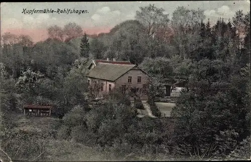 Ak Rohlfshagen Rümpel Schleswig Holstein, Kupfermühle