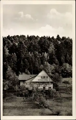 Ak Bad Peterstal Griesbach im Schwarzwald, Waldrestaurant Palmspring