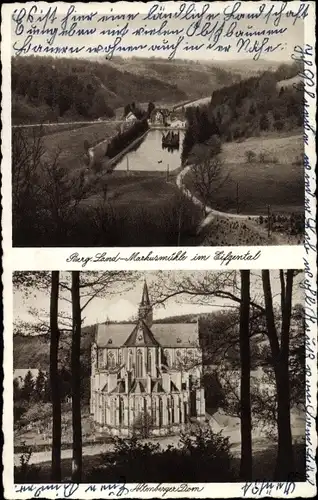 Ak Altenberg Odenthal Bergisches Land, Abtei Altenberg, Altenberger Dom, Markusmühle Eifgental