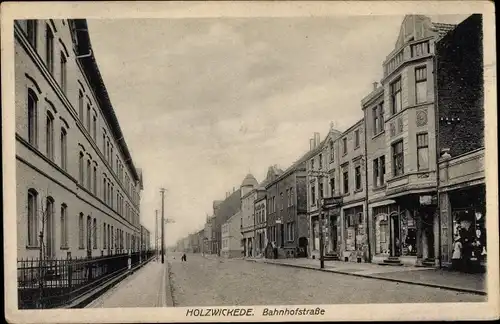 Ak Holzwickede Nordrhein Westfalen, Geschäfte, Bahnhofstraße