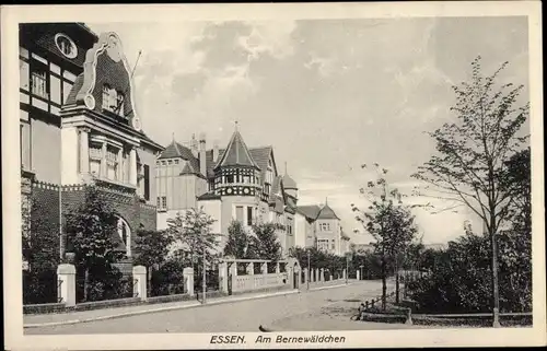 Ak Essen im Ruhrgebiet, Am Bernewäldchen