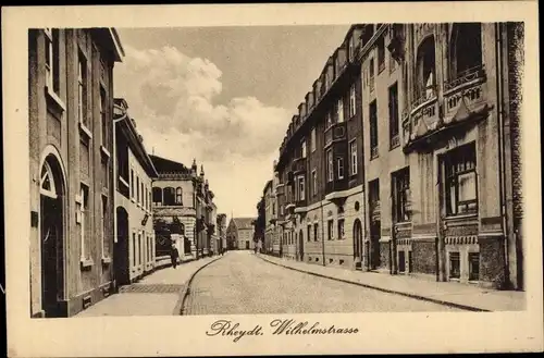 Ak Rheydt Mönchengladbach am Niederrhein, Wilhelmstraße