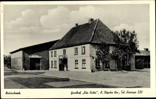 Ak Neuenbrook in Holstein, Gasthof zur Eiche