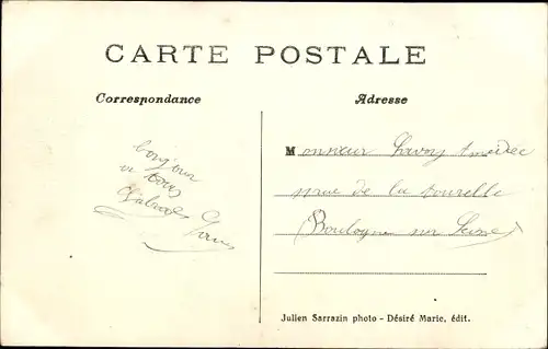 Ak Trilbardou Seine et Marne, Le Chateau