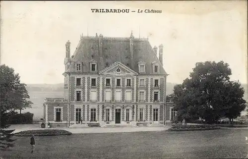 Ak Trilbardou Seine et Marne, Le Chateau