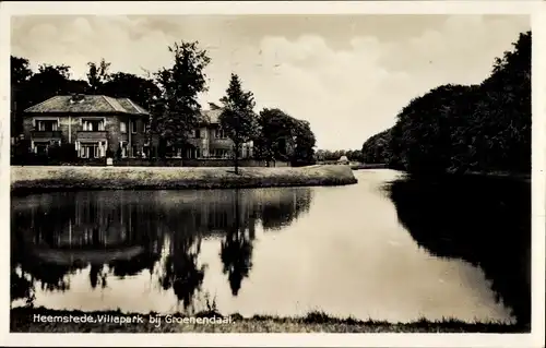 Ak Heemstede Nordholland Niederlande, Villepark bij Groenendaal