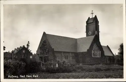 Ak Halfweg Haarlemmermeer Nordholland, Ned. Herv. Kerk