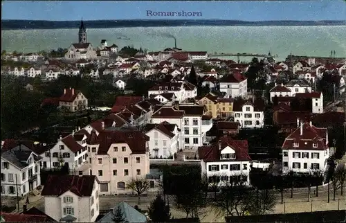 Ak Romanshorn Kanton Thurgau, Gesamtansicht