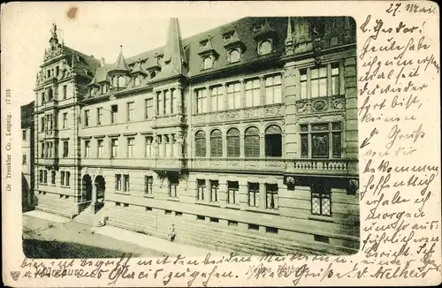 Ak Würzburg am Main Unterfranken, Neues Rathaus