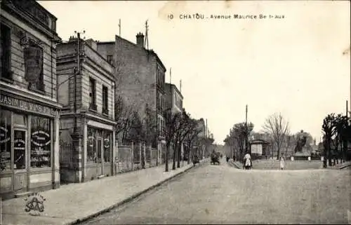 Ak Chatou Yvelines, Avenue Maurice Berteaux