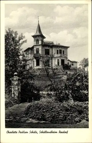 Ak Rosdorf in Holstein, Charlotte Paulsen Schule, Schullandheim