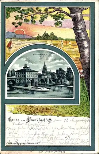 Litho Frankfurt am Main, Brückenmühle