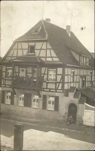 Foto Ak Frankfurt am Main, Wohnhaus