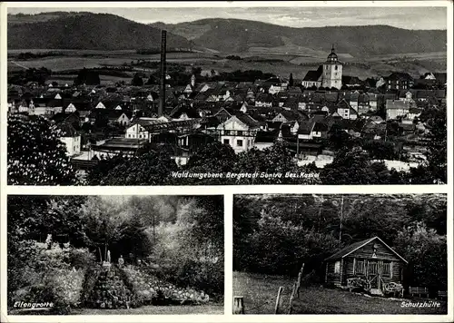 Ak Sontra in Hessen, Panorama, Elfengrotte, Schutzhütte