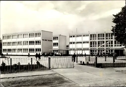 Ak Seeheilbad Zingst an der Ostsee, Polytechnische Oberschule Ernst Thälmann