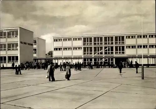 Ak Seeheilbad Zingst an der Ostsee, Polytechnische Oberschule Ernst Thälmann