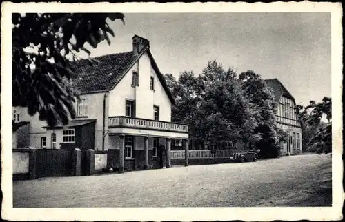 Ak Papenberg Haldensleben in Sachsen Anhalt, Straßenpartie, Häuser