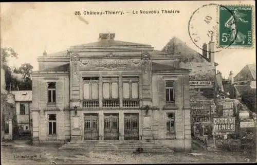 Ak Château Thierry Aisne, Le Nouveau Theatre