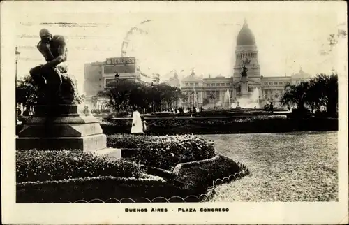 Ak Buenos Aires Argentinien, Plaza Congreso