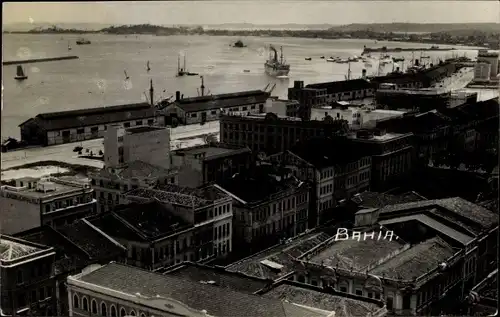 Foto Ak Bahia Brasilien, Teilansicht der Stadt