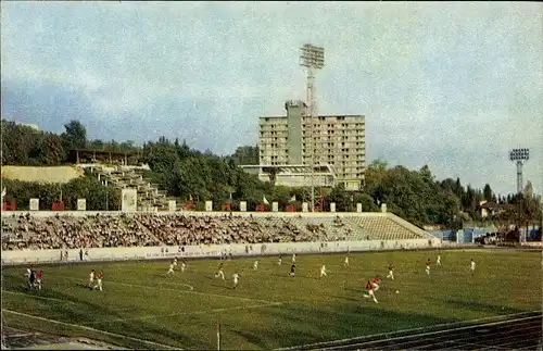 Ak Sotschi Russland, Fussballspiel, Stadion