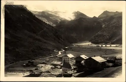 Ak Bad Hintertux Tirol, Blick auf den Ort