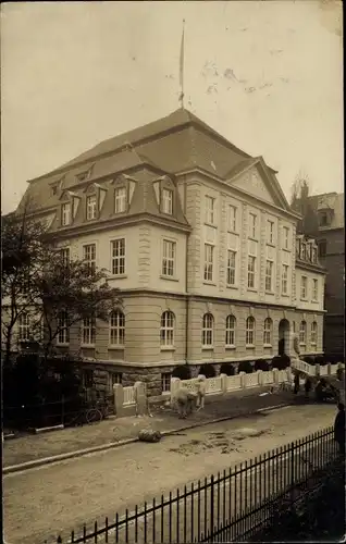 Foto Ak Würzburg am Main Unterfranken, Gebäude der Wichernheimstiftung oder Josefsschule