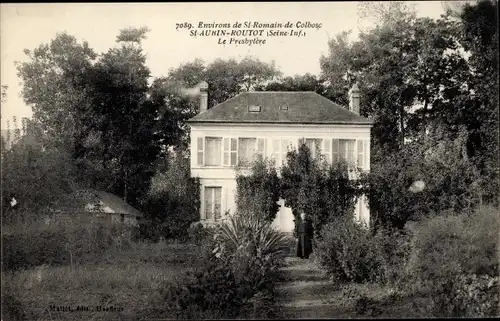 Ak Saint Aubin Routot Seine Maritime, Le Presbytere