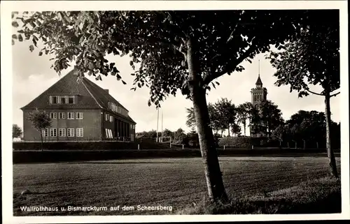 Ak Steinbergkirche in Holstein, Wallrothhaus, Bismarckturm, Scheersberg