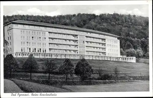 Ak Bad Pyrmont, Neues Krankenhaus