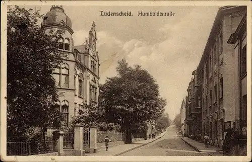 Ak Lüdenscheid im Märkischen Kreis, Humboldtstraße