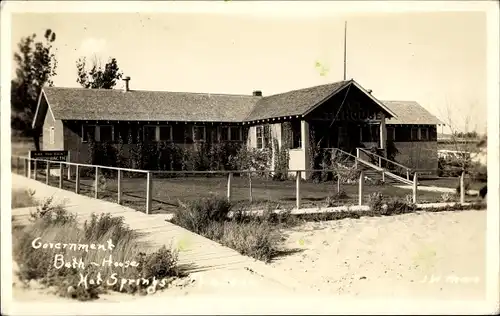 Foto Ak Hot Springs Montana USA, Government Bath House