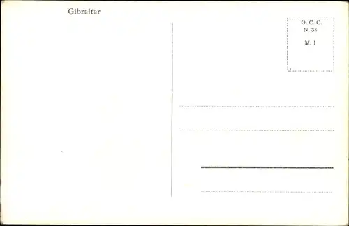 Ak Gibraltar, Felsen, Rock