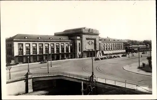 Ak Mulhouse Mülhausen Elsass Haut Rhin, La Gare