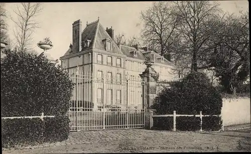 Ak Dampmart Seine et Marne, Chateau des Fontaines