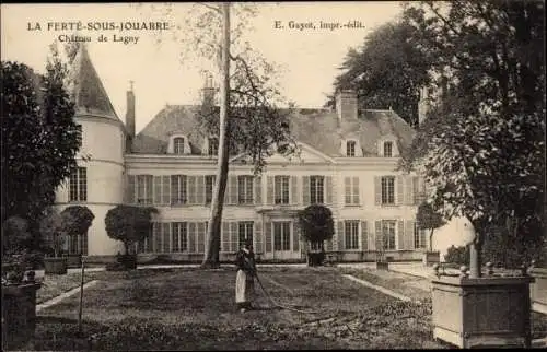 Ak La Ferté sous Jouarre Seine et Marne, Chateau de Lagny