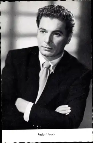 Ak Schauspieler Rudolf Prack, Portrait