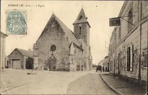 Ak Corné Maine et Loire, L'Eglise