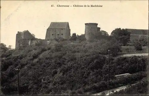 Ak Chevreuse Yvelines, Chateau de la Madeleine