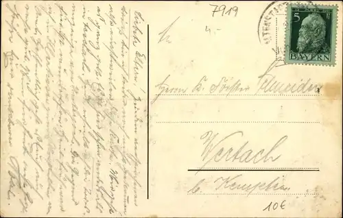 Ak Illereichen Markt Altenstadt an der Iller, 700jährige Linde