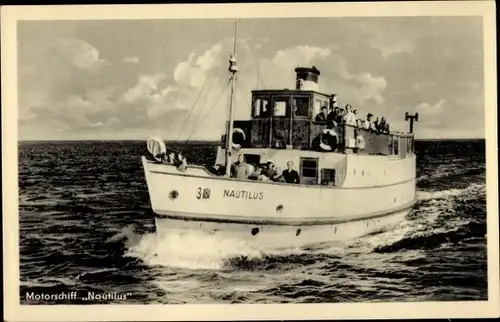 Ak Motorschiff Nautilus