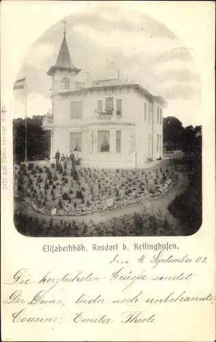 Ak Rosdorf in Holstein, Villa Elisabethhöh