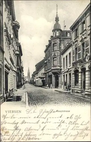 Ak Viersen in Nordrhein Westfalen, Hauptstraße, Restauration